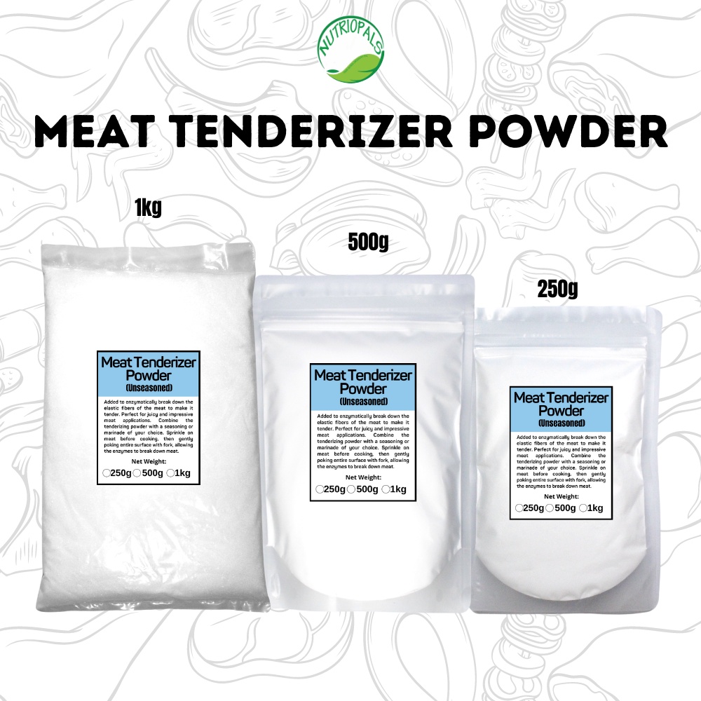 MEAT TENDERIZER POWDER 250g, 500g, 1kg Shopee Philippines
