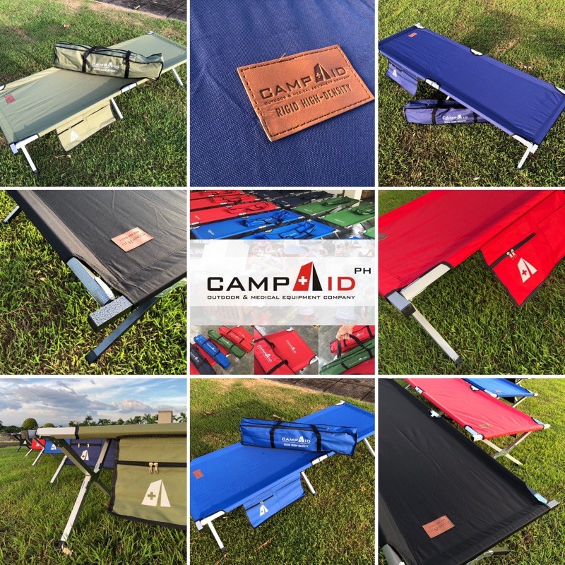 ORIGINAL ALLNEW CampAid Military Portable Folding Bed HighDensity