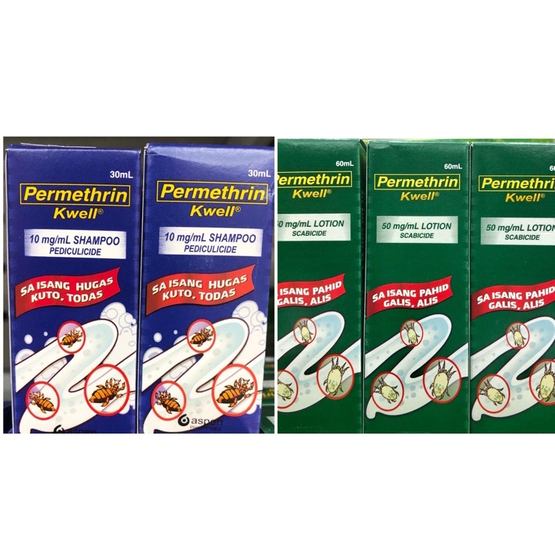 Kwell Shampoo (Lice, Kuto Remover), Lotion 30ml, 60ml Shopee Philippines