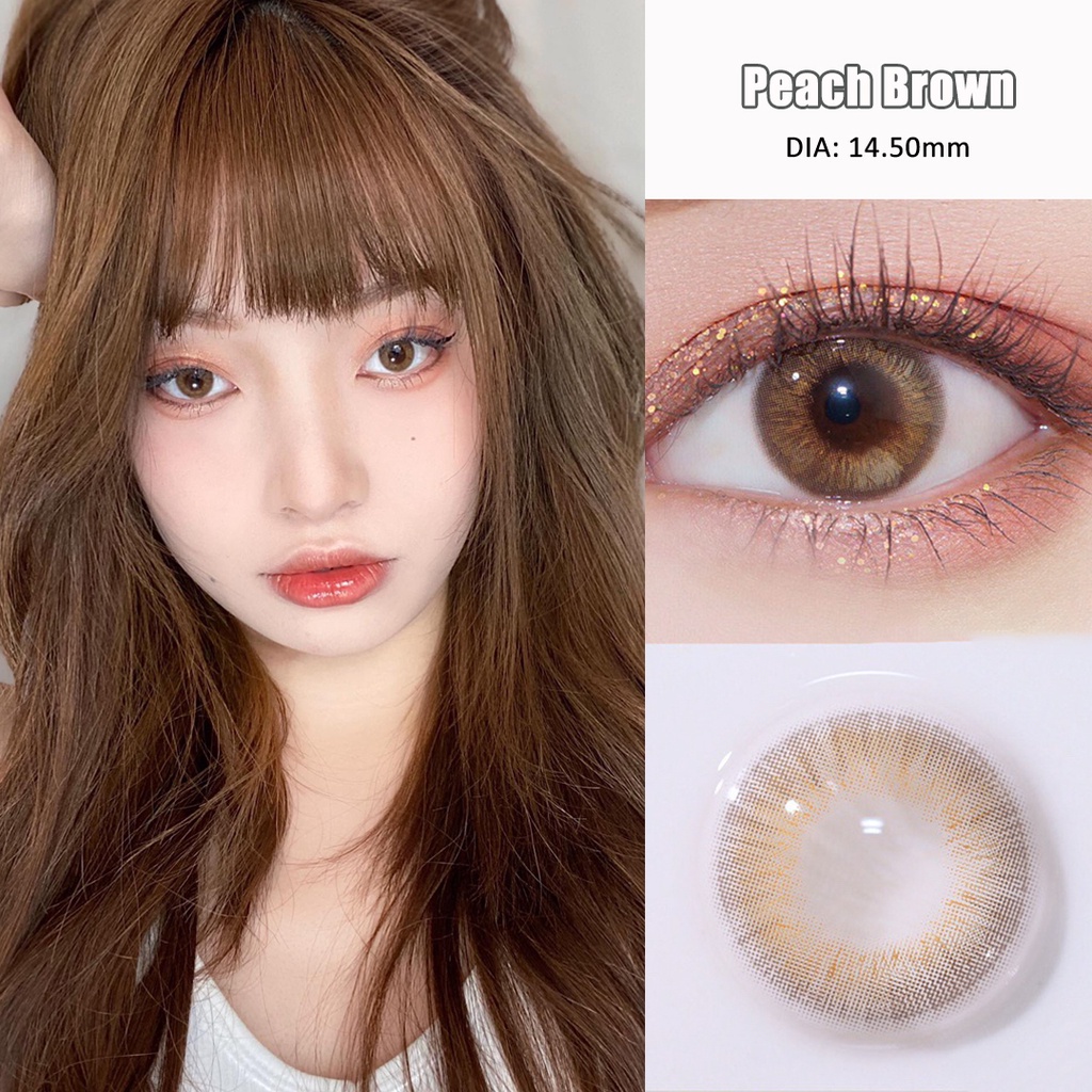 graded lens Calk Visual Click Contact lens Myopia contact lenses 2pcs