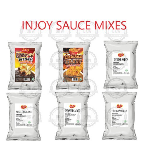 HotPROMO!!! Injoy Sauce Powder Mixes (Teriyaki, Gravy, Toyomansi, Sweet