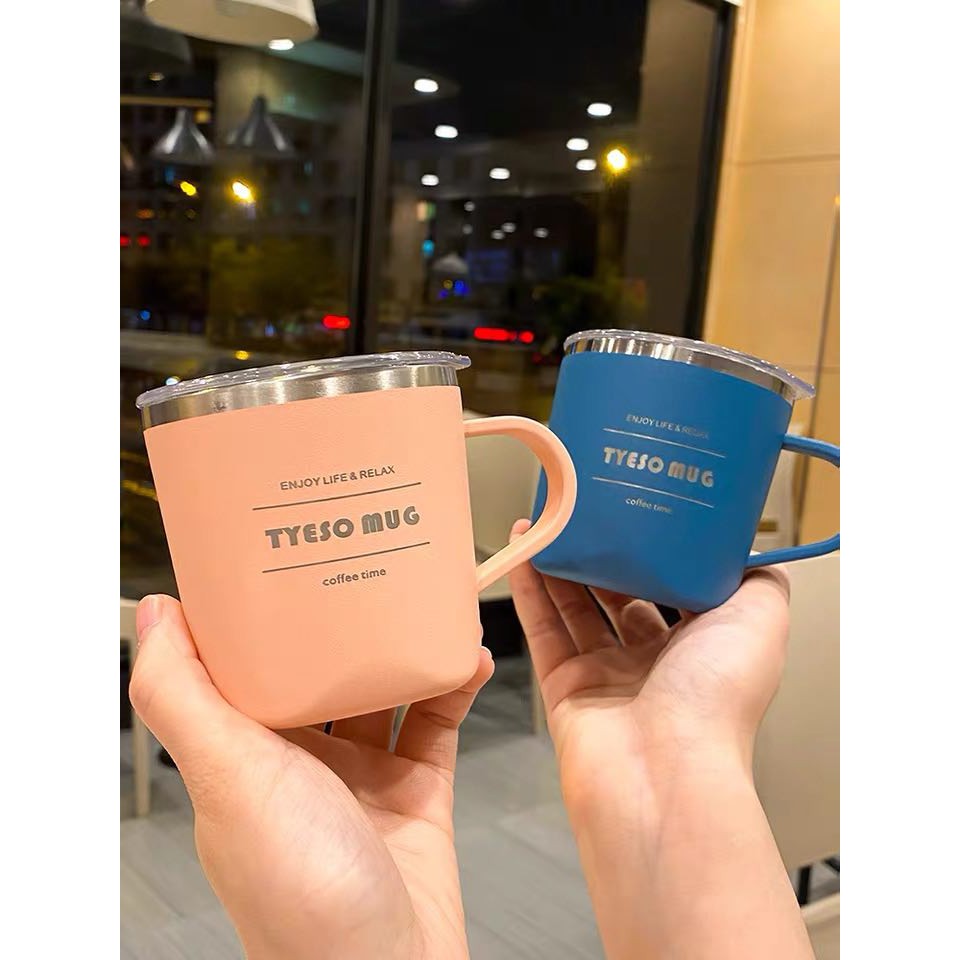 260ml/300ml Tyeso Coffee Mug Thermos Mug 304 Stainless Steel Double