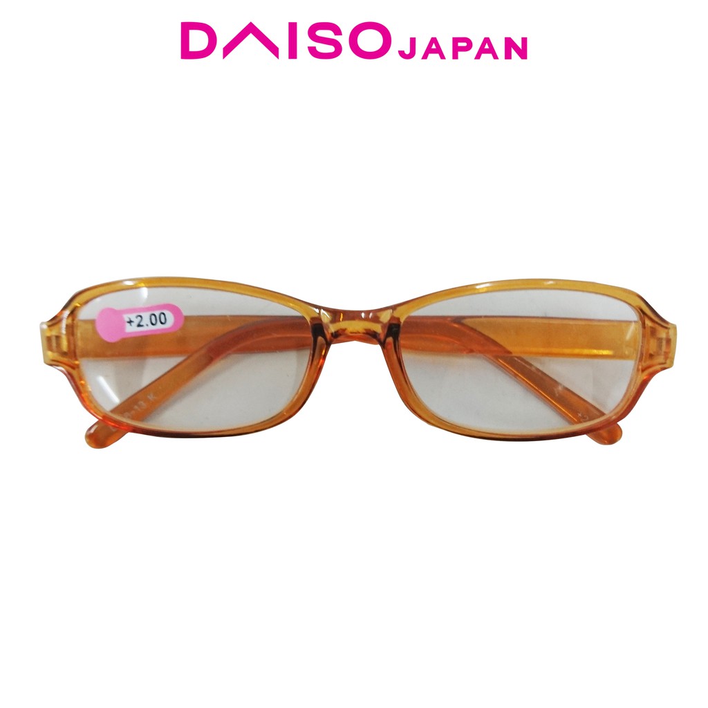 Daiso Unisex Reading Glasses +2.00 Shopee Philippines