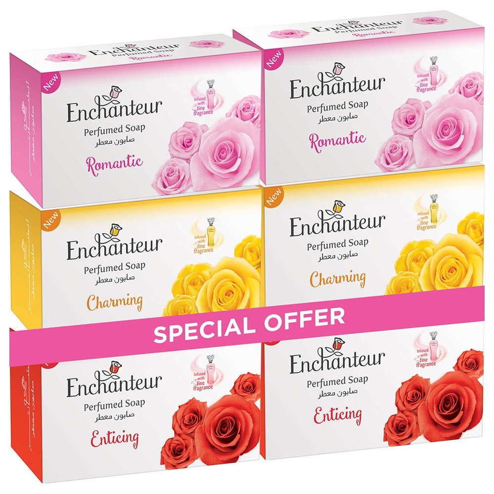 Enchanteur Bath Soap 125g Big Size from Dubai Shopee Philippines