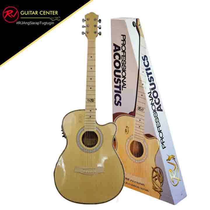 RJ Guitars RJ Professional Acoustics Natural Shopee Philippines