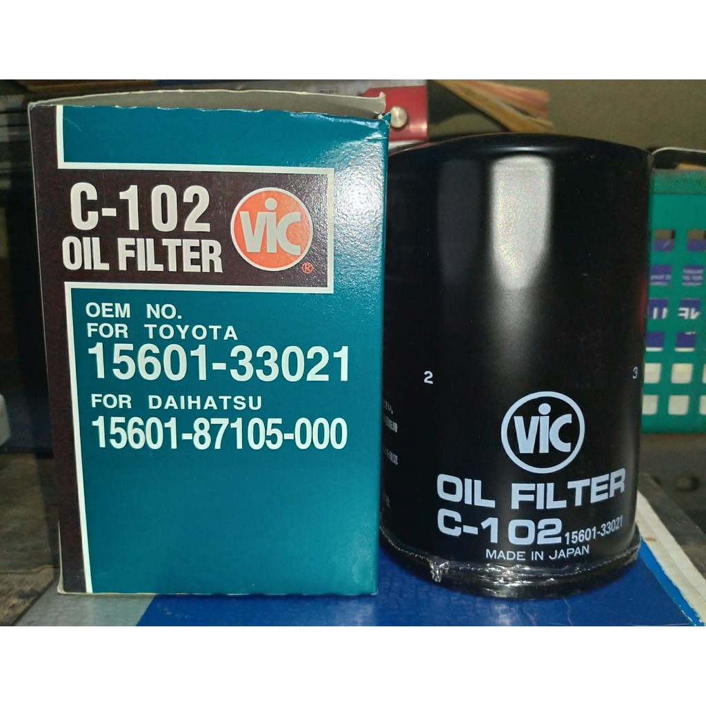 VIC Oil Filter C102/ C106/ C110/ C111/ C113/ C209/ C306/ C415 VIC Shopee Philippines