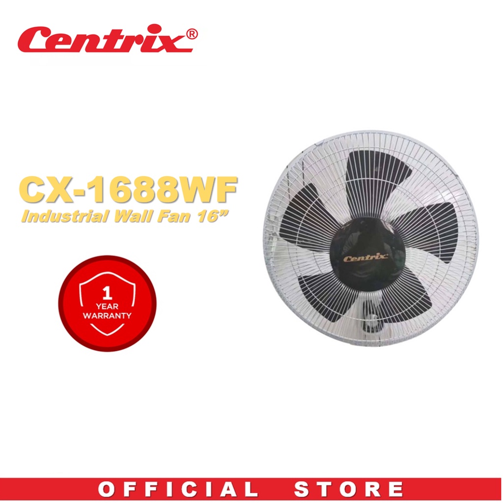 CENTRIX Electric Wall Fan 16' CX1688WF Shopee Philippines