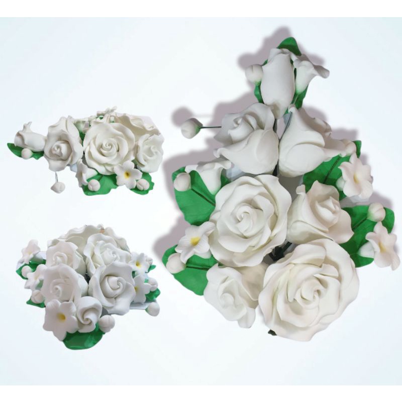 Gumpaste Flowers Rose Bunching Shopee Philippines