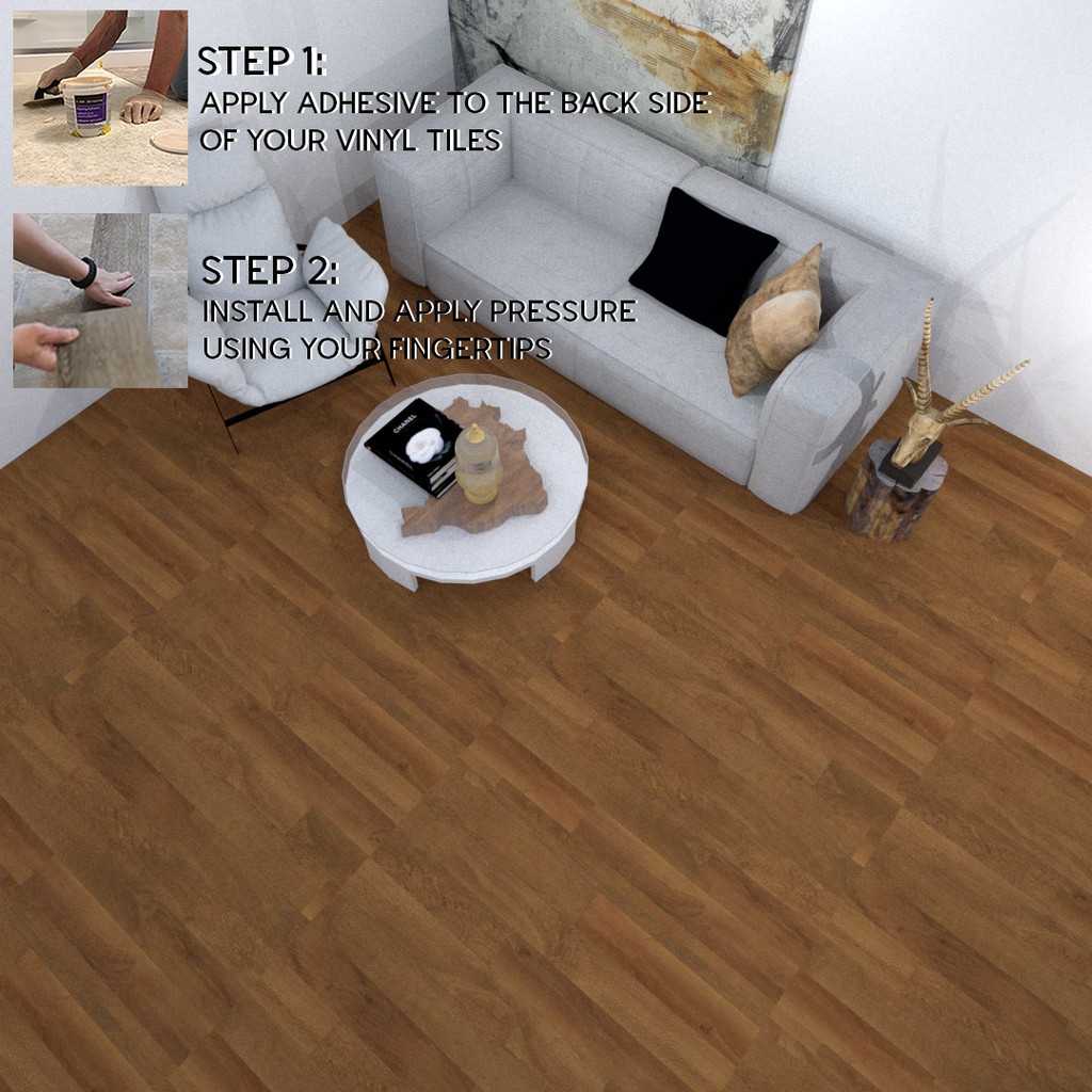 Kent Vinyl Tiles Wood Plank Design TW571 36in x 4in Shopee Philippines