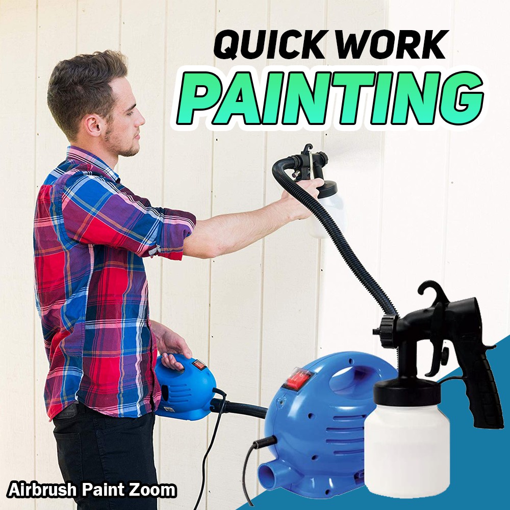 High Qualty Electric Airbrush Zoom Spray Paint Gun With Air Compressor