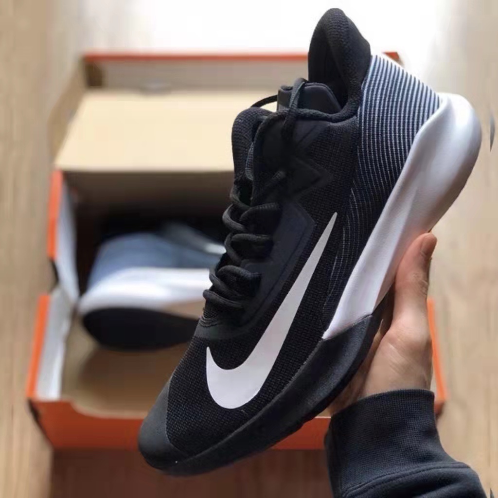 New Stock Nike Precision 4 Hight Quality (Black White) Sport Men's