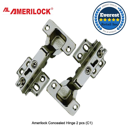 Amerilock Concealed Hinges 2 pieces (C1, C2, C3) Shopee Philippines