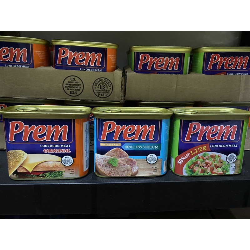 PREM Luncheon Meat 340g Shopee Philippines