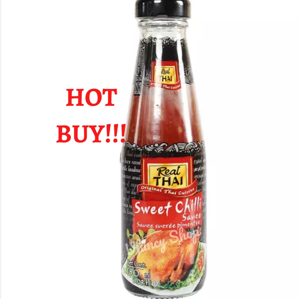 Real Thai Sweet Chili Sauce 180ml Shopee Philippines