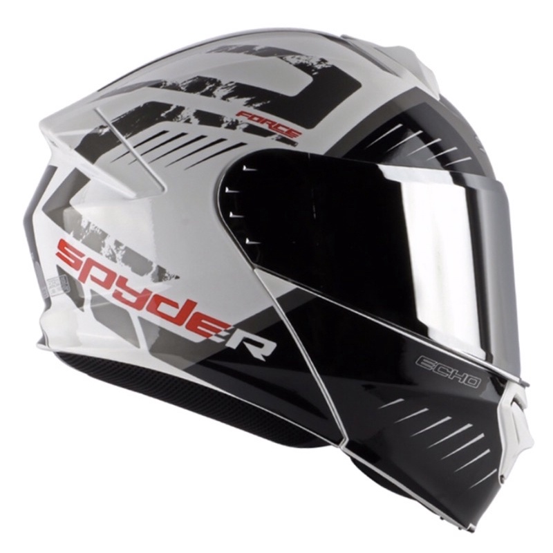 Spyder Modular Helmet with Dual Visor FORCE GD Series 4 (Free Extra