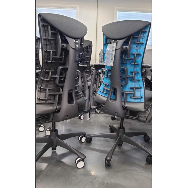 Herman Miller X Logitech G Embody Gaming Chair Cyan. Brand New In