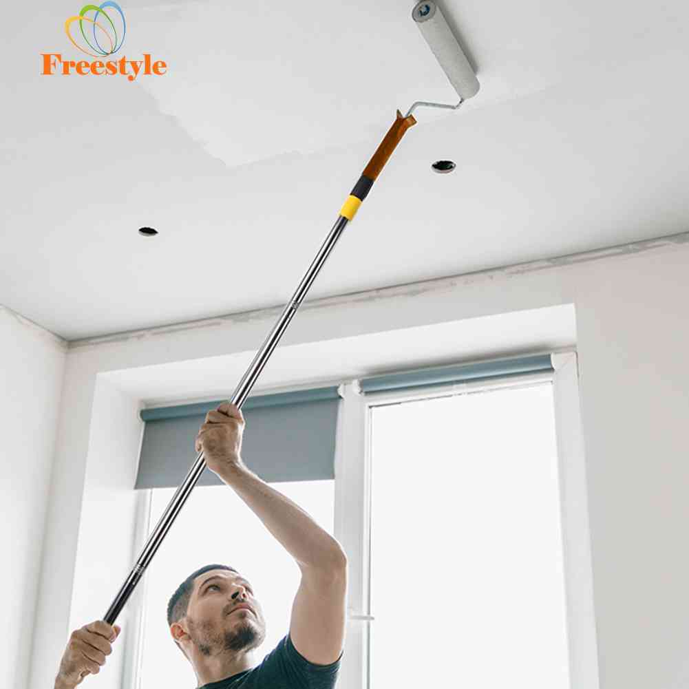 Innovative Retractable Paint Roller Extension Pole Detachable Extender