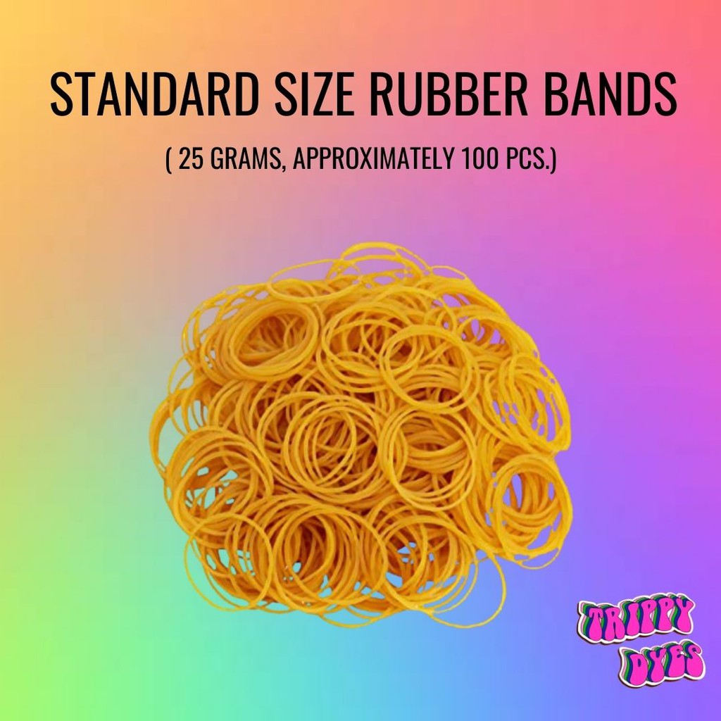 Standard Size Rubber Bands (25 grams, approximately 100 pieces