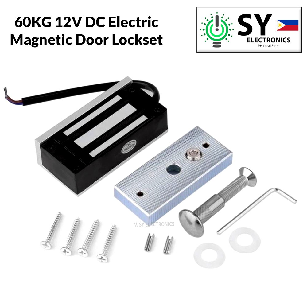 60kg 100lbs Electric Lock 12V Electronic Door Locks Electric