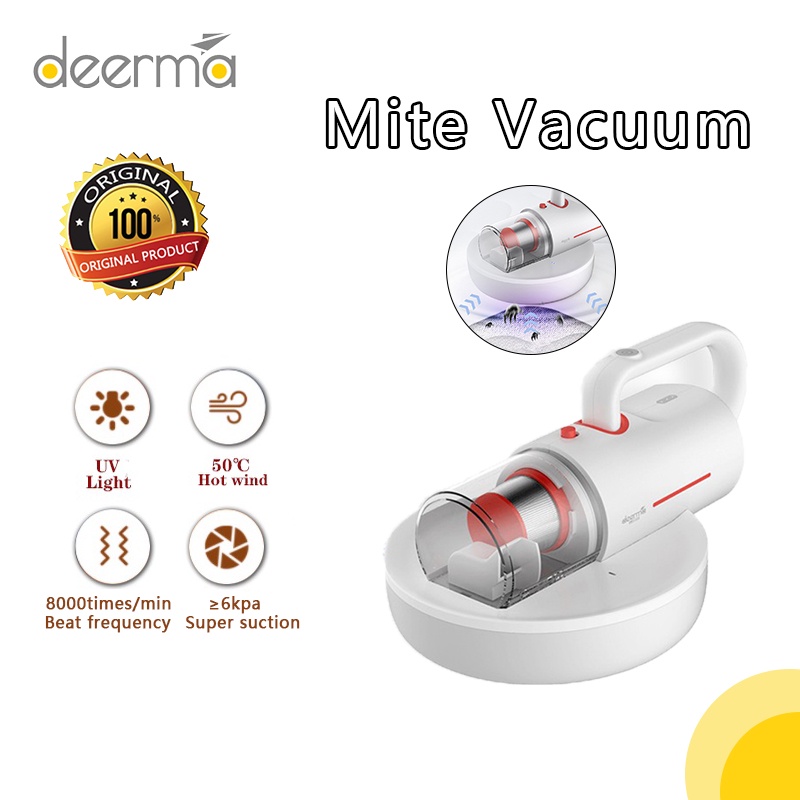 Deerma CM1900 Cordless Dust Mite Vacuum Cleaner UV Sterilizer Rechargeable Vacuum For Car Or