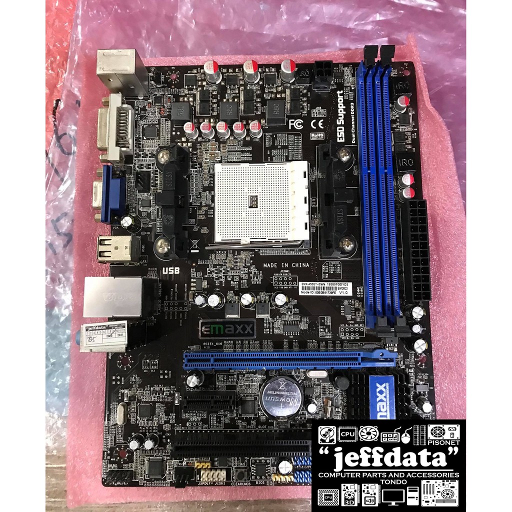 Motherboard Assorted AMD FM1 for A4 , A6, A8 Fm1 Socket (Not 1155,1156