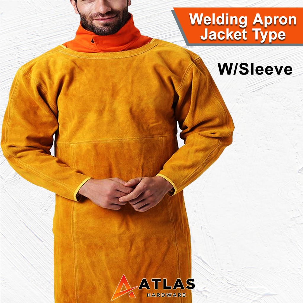 Welding Apron Jacket Type with Sleeve Shopee Philippines