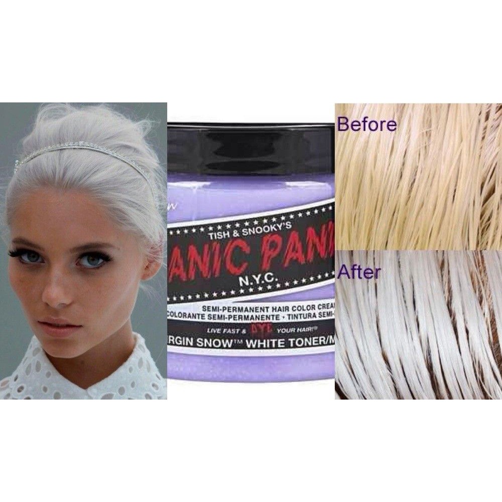 How To Use Manic Panic Virgin Snow Toner