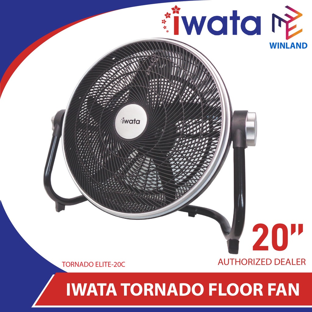 IWATA by Winland Tornado Elite20C Box Fan Electric Fan Shopee