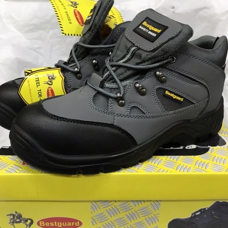 Bestguard Safety Gray Shoes Shopee Philippines