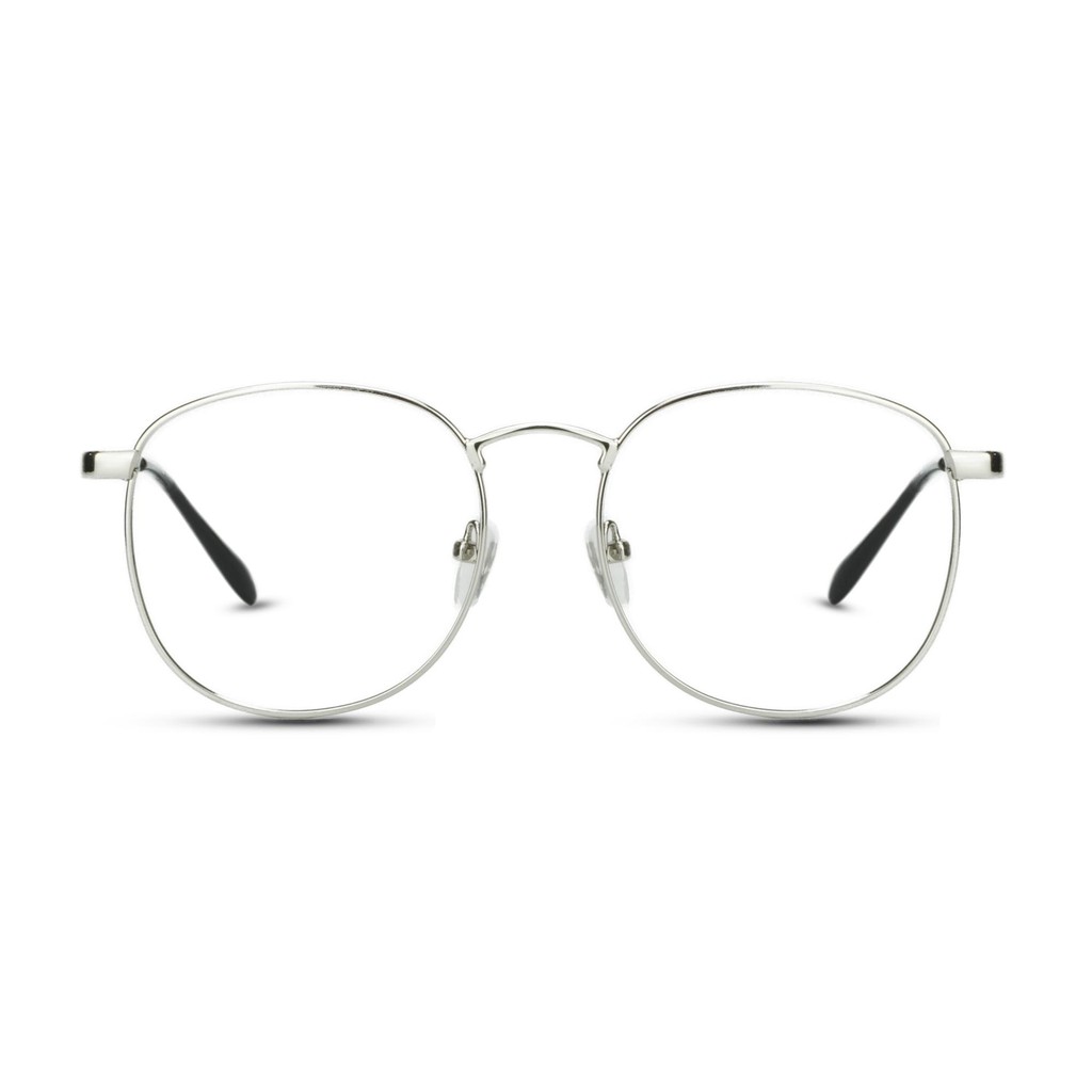 MetroSunnies Jonah Specs (Silver) / Replaceable Lens / Eyeglasses for