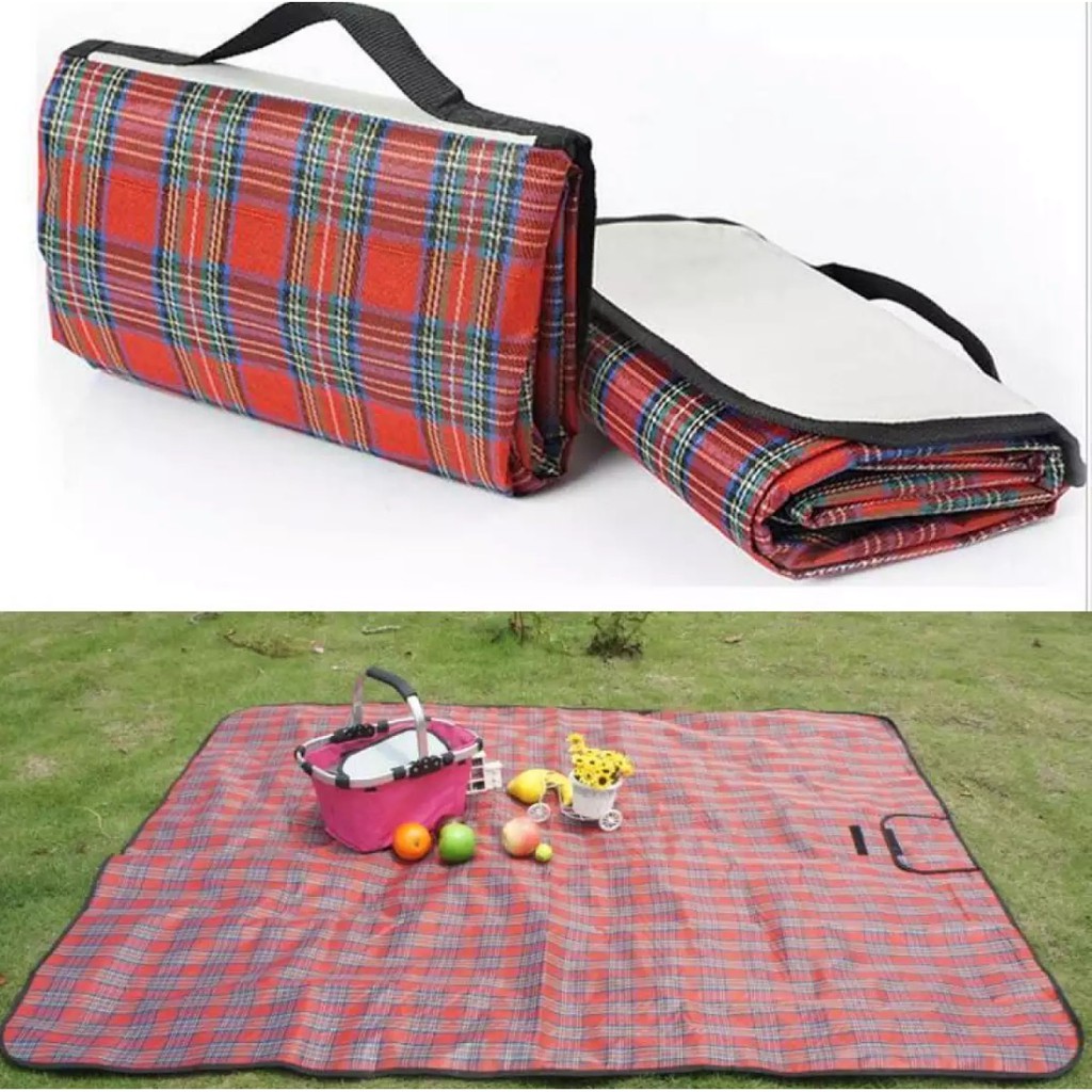 Waterproof Picnic Rug Travel Outdoor Camping Beach Mat Oxford Water