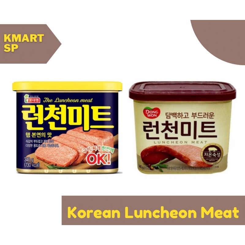 Korean Luncheon Meat Dongwon & Hansung Luncheon Meat Shopee Philippines