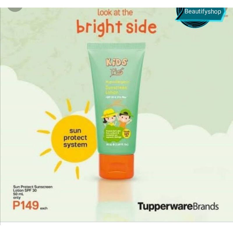 KIDS PLUS+SUN PROTECT SUNBLOCK LOTION 50ML WITH SPF 30 Shopee Philippines