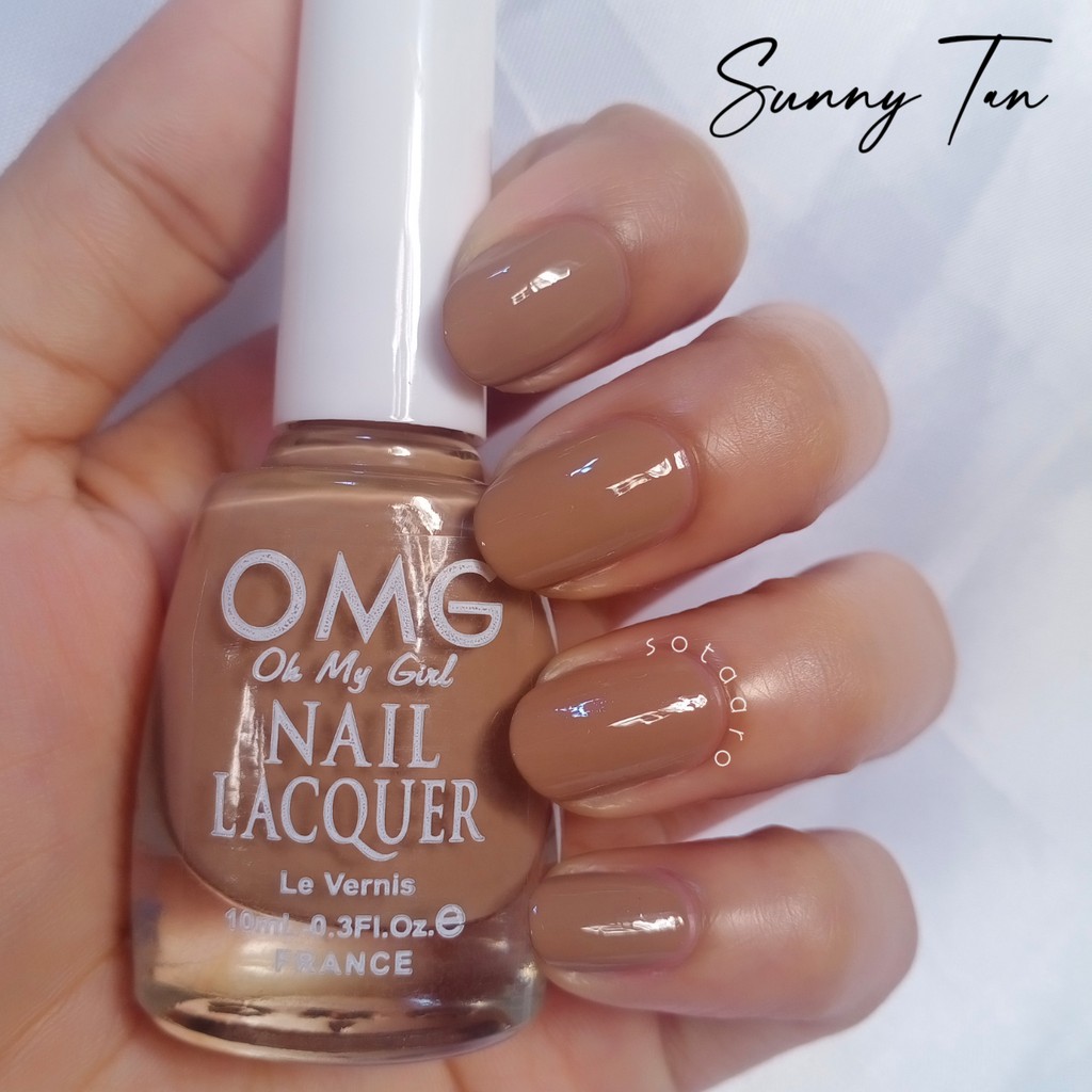 Sunny Tan OMG Nail Polish Lacquer Collection by Sotaaro Shopee
