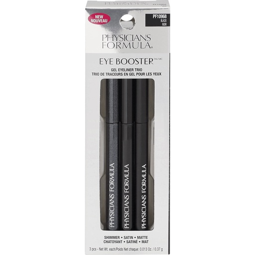 Physicians Formula Eye Booster Gel Eyeliner Trio PF10968 Black 3pcs 0