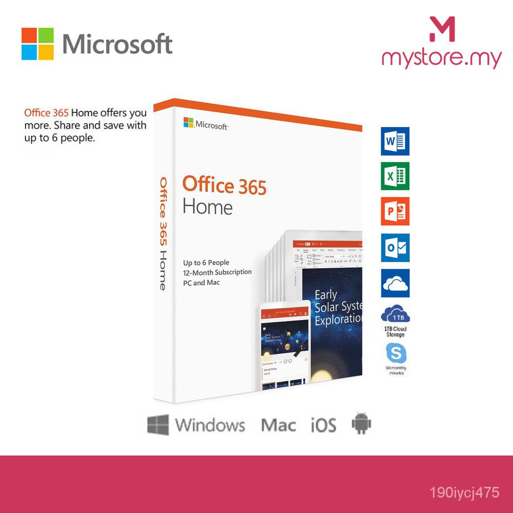 Microsoft 365 Family 15-Month Subscription (E-Delivery)