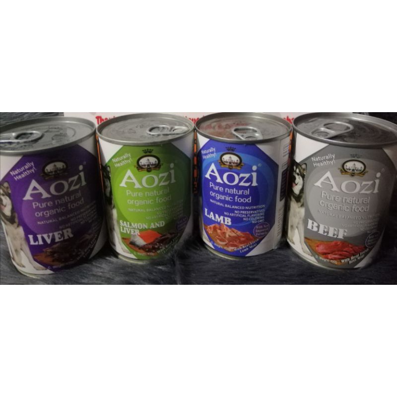 AOZI ORGANIC WET FOOD FOR DOG 430g Shopee Philippines
