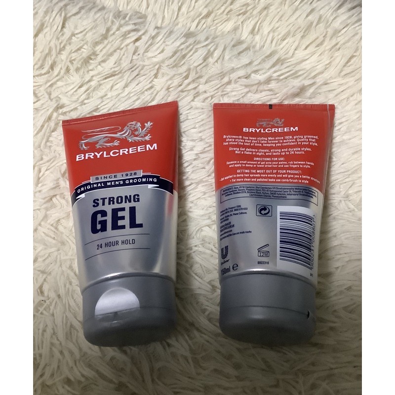 Brylcreem Hair Styling Gel Wet Look 24Hr Hold (150ml) Shopee Philippines