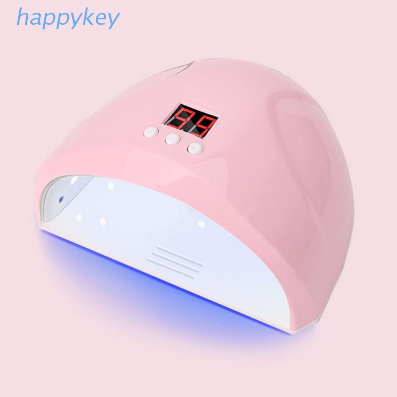 HAP Portable 36W UV LED Nail Art Gel Polish Curing Light 30s 60s 90s Timer Nail Lamp Manicure