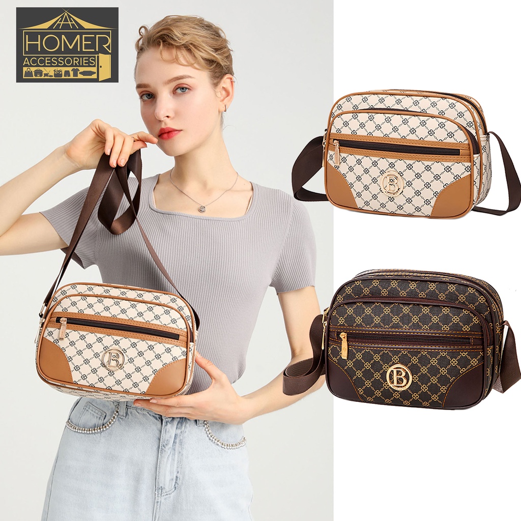 Homer Francess Sling Bag/Shoulder Bag for Women Shopee Philippines