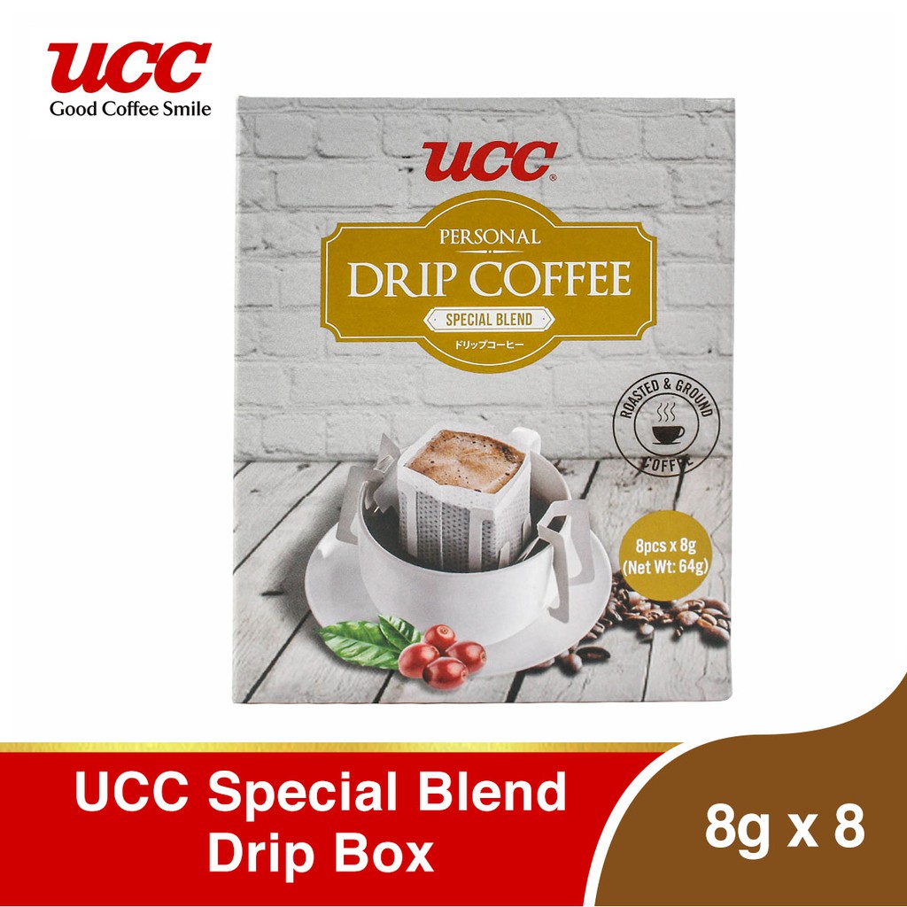 UCC Drip Coffee Special Blend Box (8g x 8) Shopee Philippines