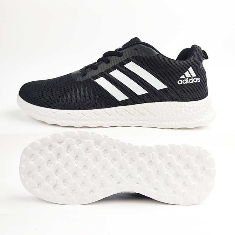 adidas men's running popcorn cushioned soles sport shoes running shoes sneakers Shopee Philippines