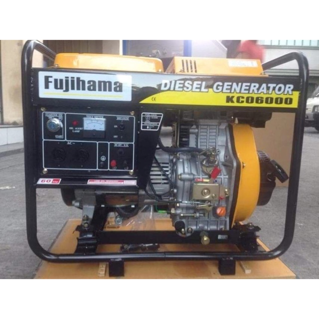 KC6000 5KVA FUJIHAMA DIESEL GENERATOR OPEN TYPE Shopee Philippines