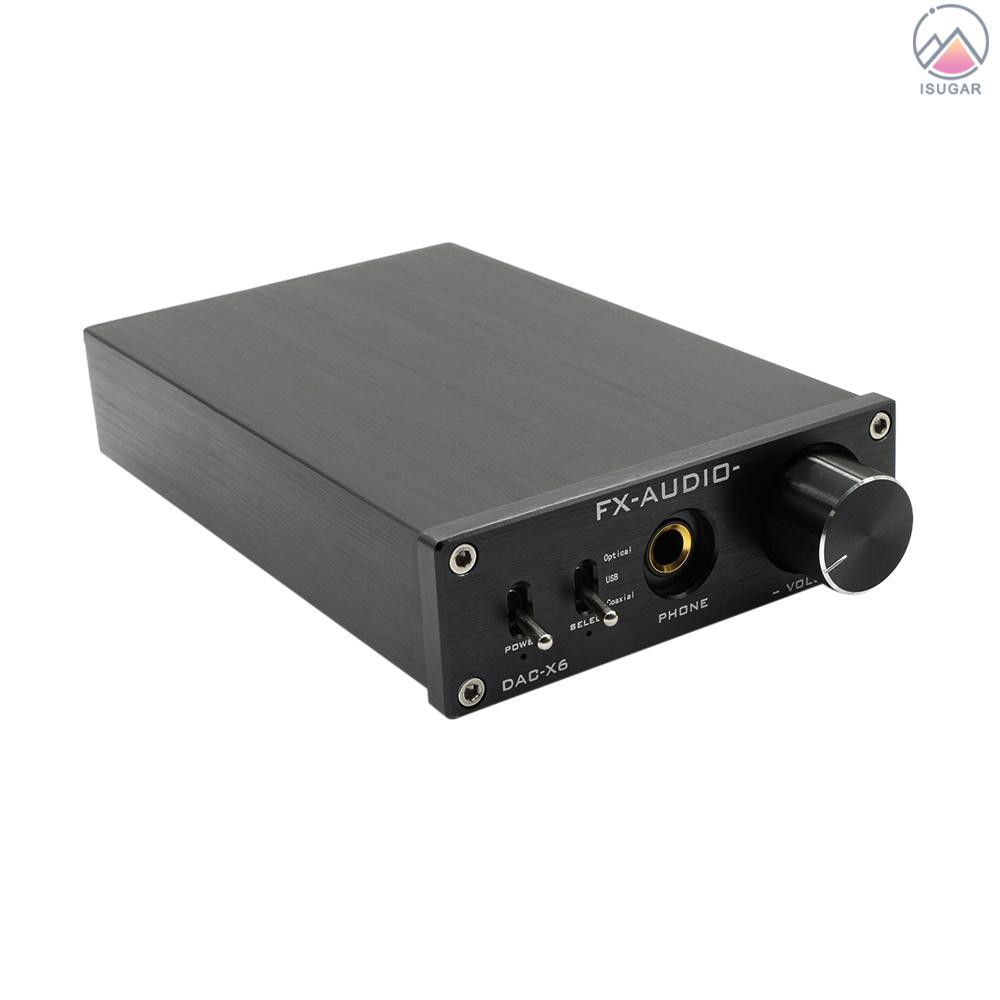 FXAUDIO DACX6 Mini HiFi 2.0 Digital Audio Decoder DAC