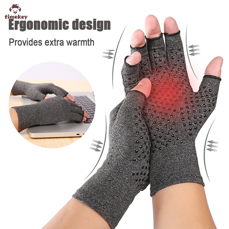 TK Premium Arthritic Joint Pain Relief Hand Therapy Open Fingers