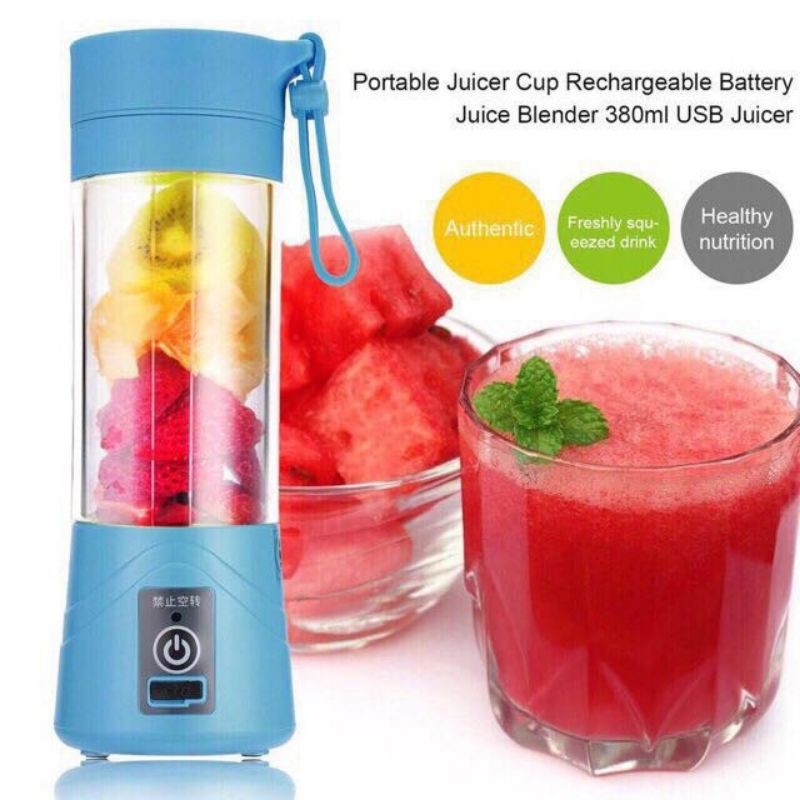 Rechargeable Electric Fruit Juicer Portable Juice Cup Blender USB