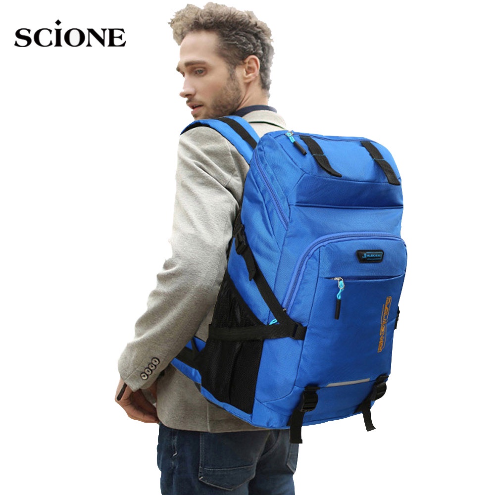 50L Outdoor Camping Backpack Hiking Bag Men Travel Bags Sports Tactical