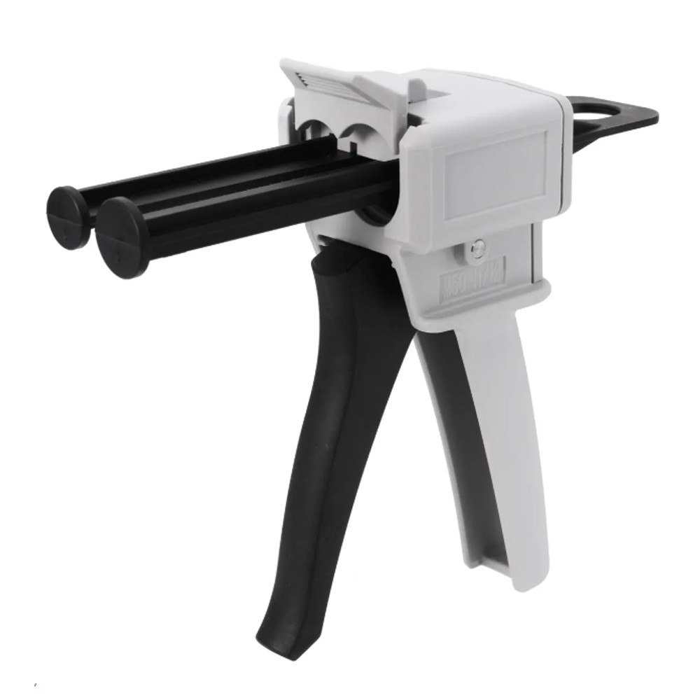 Glue Gun 50ml Two Component AB Epoxy Sealant Glue Gun Applicator Glue Adhensive Squeeze Mixed 1