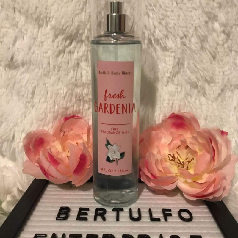 Bath & Body Works Fresh Gardenia Fine Fragrance Mist (236ml) Shopee
