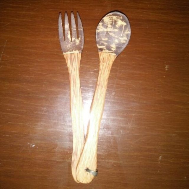 Native Wooden Spoon and Fork Shopee Philippines